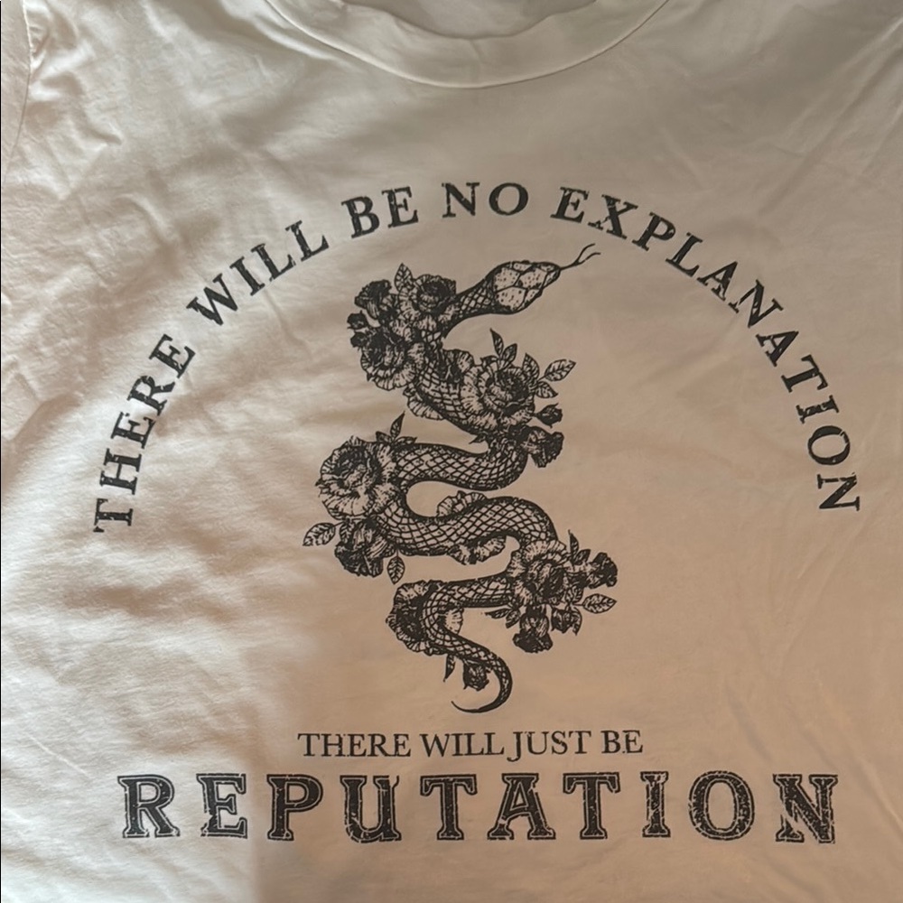 “Reputation” Baby Tee - Picture 4 of 4